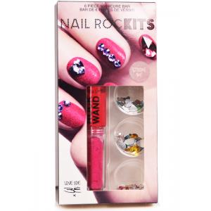 NAIL ROCK愛你愛我-桃紅