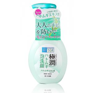 ROHTO薏仁保濕泡沫潔顏乳160ML