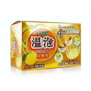 溫泡(橘)碳酸溫泉泡澡錠20枚