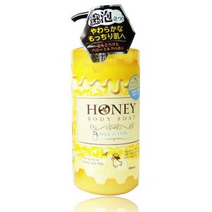 日本製蜂蜜牛奶保濕沐浴乳500ML