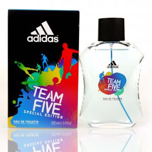 ADIDAS愛迪達五人團隊運動男性香水100ML