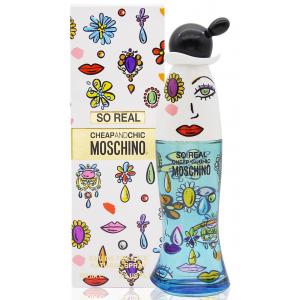 MOSCHINO SO REAL奧莉薇女EDT100ML   