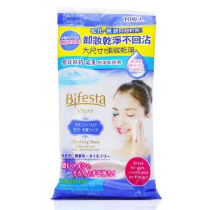 BIFESTA 毛孔即淨卸妝棉(10入)