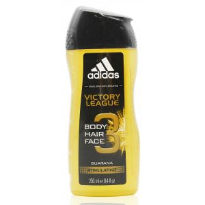 ADIDAS愛迪達 卓越自信潔顏洗髮沐浴露250ML