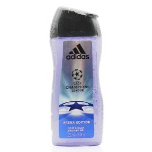 ADIDAS愛迪達 冠軍聯賽身體頭髮髮沐浴露250ML