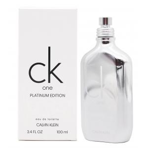 CALVIN KLEIN ONE 白金限量版淡香水 TESTER