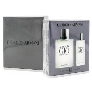 GIORGIO ARMANI寄情水男禮盒(EDT100ML+15ML)