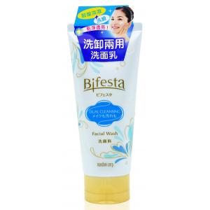 BIFESTA 洗卸兩用淨透洗面乳120G