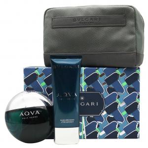 BVLGARI 水能量淡香水禮盒(EDT100ML+鬍100ML)