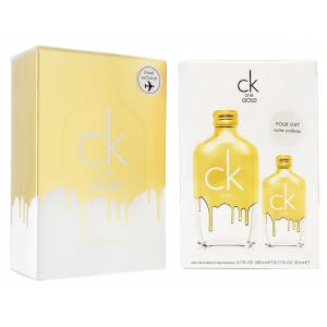 CALVIN KLEIN ONE GOLD中性淡香水禮盒(200ML+50ML)