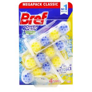 BREF(檸檬)馬桶強力清潔芳香球(3排入)