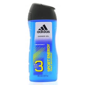 ADIDAS愛迪達 薄荷涼爽潔顏洗髮沐浴露250ML