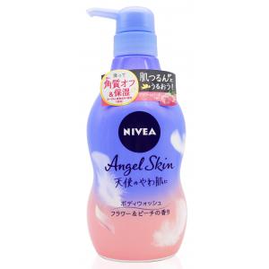 NIVEA(花朵蜜桃)柔膚沐浴乳480ML