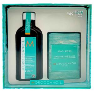 ALTERNA MOROCCANOIL(100ML+沐浴皂)LIGHT優油禮盒