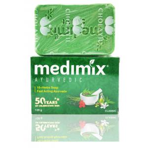 MEDIMIX草本美膚皂125G(深綠)單入