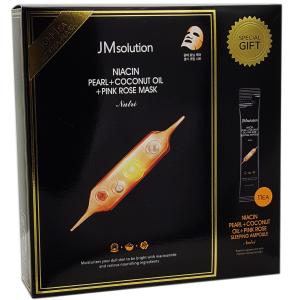 JM solution珍珠玫瑰面膜睡眠套組