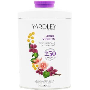 YARDLEY英國四月紫蘿蘭爽身粉200G