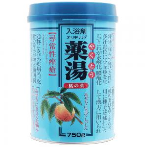 第一品牌藥湯漢方入浴劑-桃葉750G