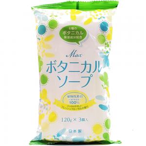 MAX(清新花香)植萃保濕木浴皂120G*3