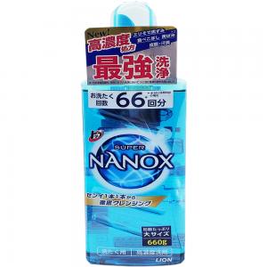 LION(抗菌藍)超奈米濃縮洗衣精660G