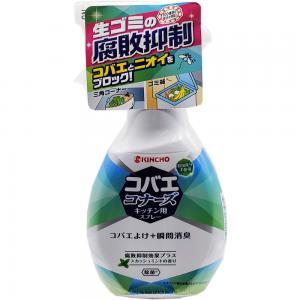 日本KINCHO金鳥廚餘腐敗抑制果蠅防治噴霧250ML