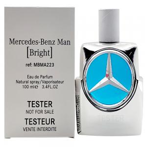 MERCEDES BENZ MAN BRIGHT 賓士銀霧冰泉男性淡香水100ML TESTER