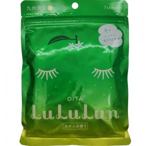 LULULUN(九州酢橘)地區限定版面膜7入