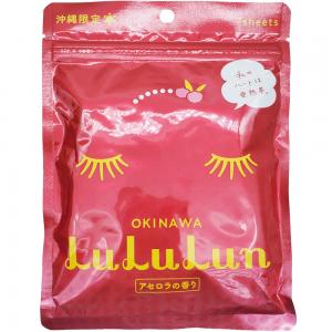 LULULUN(沖繩櫻桃)地區限定版面膜7入