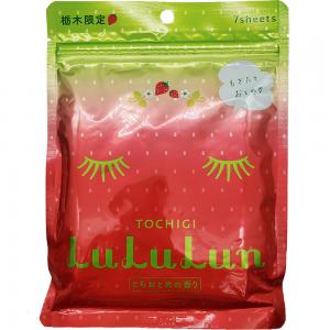 LULULUN(槴木草莓)地區限定版面膜7入