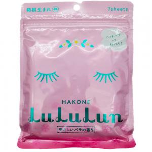 LULULUN(箱根玫瑰)地區限定版面膜7入