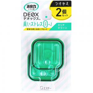 DEOX(清透綠香)浴廁淨味消臭力補充劑組