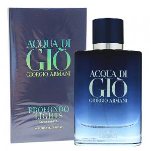 GIORGIO ARMANI (限量版夜光瓶身) 寄情水 PROFONDO LIGHTS 男性淡香精 75ML