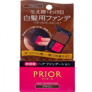 SHISEIDO PRIOR(淺褐)毛髮補色料3.6G