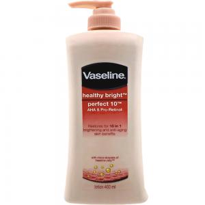 VASELINE 10合一果酸身體乳400ML(粉)