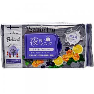 日本 BCL SABORINO (北歐香檸漿果)晚安面膜28枚