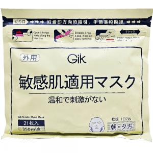 GIK柔嫩盈潤面膜21入