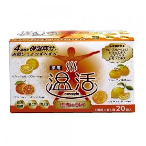 N-8791(綜合柑橘)溫活入浴劑40G*20