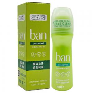 (綠)BAN清新體香劑滾珠式103ML