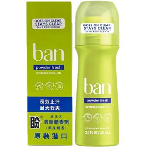 (藍)BAN清新體香劑滾珠式103ML