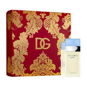 DOLCE & GABBANA 淺藍女性禮盒100ML+10ML(7454)