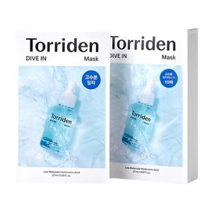 TORRIDEN玻尿酸補水面膜10入