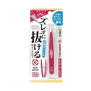 日本綠鐘 斜口毛拔(GT-231)3色隨機出貨