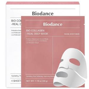Biodance 膠原蛋白深層全效面膜4入(  (粉色-緊緻彈性))