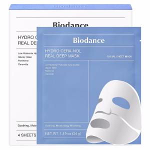 Biodance 膠原蛋白深層全效面膜4入(  (藍色-多重保濕)